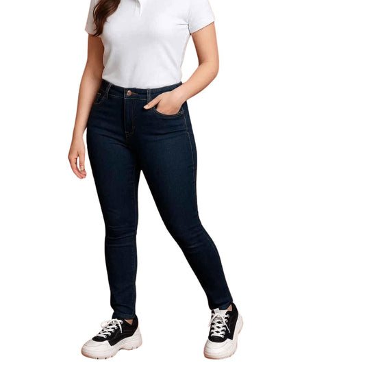 Bonnare Navy Blue Full-Size Skinny Jeans Bonnare Women