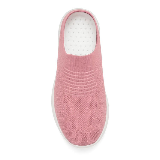 Bonnare Women’s Pink Canvas Sneakers – Comfortable Walking Shoes (Sizes 36-41)