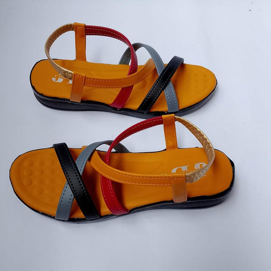 Bonnare Women’s Wedge Sandals – Mustard