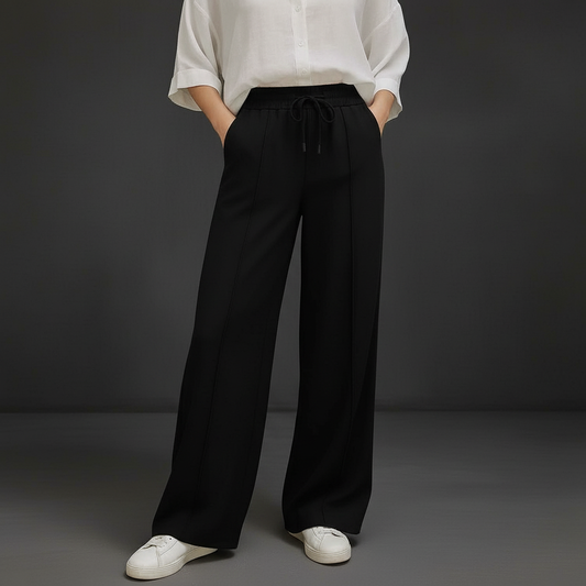 Bonnare Plain Cotton Trousers