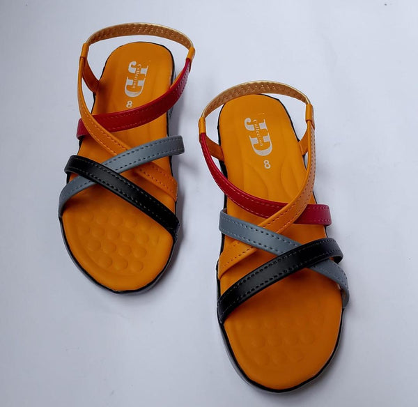 Bonnare Women’s Wedge Sandals – Mustard
