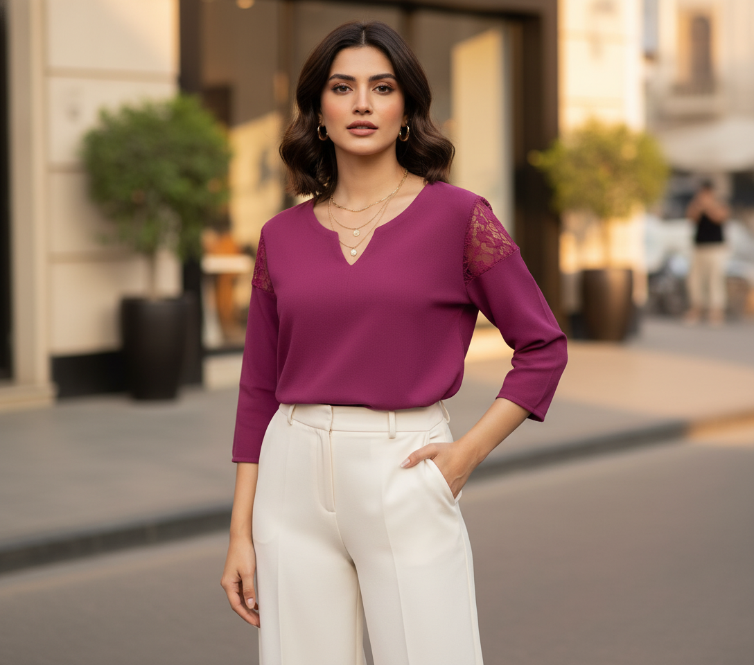 ALIGNED MAGENTA Bonnare Women