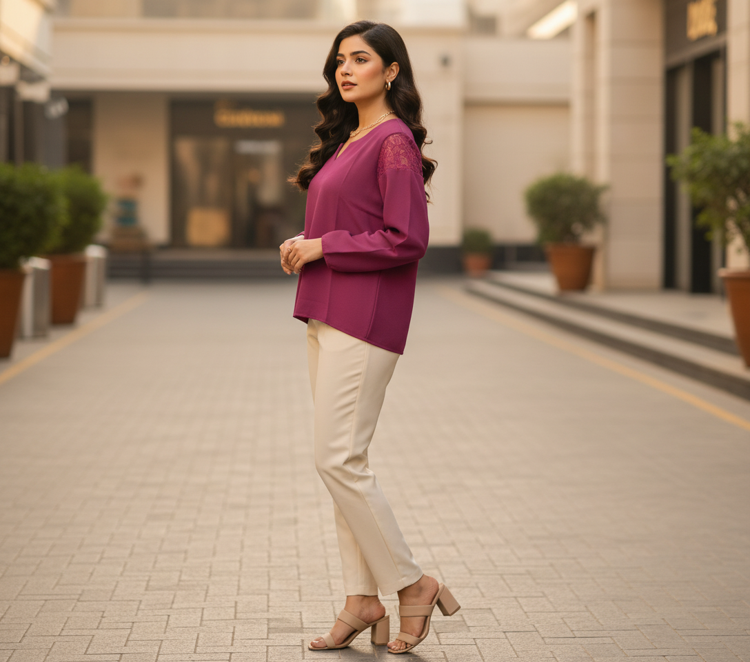 ALIGNED MAGENTA Bonnare Women