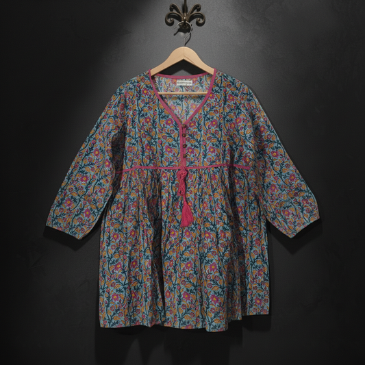Artisan Floral Tunic Bonnare Style