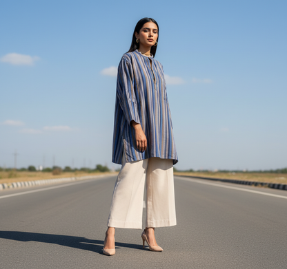 Baggy Fit Casual Shirt Bonnare Style