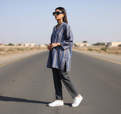 Baggy Fit Casual Shirt Bonnare Style