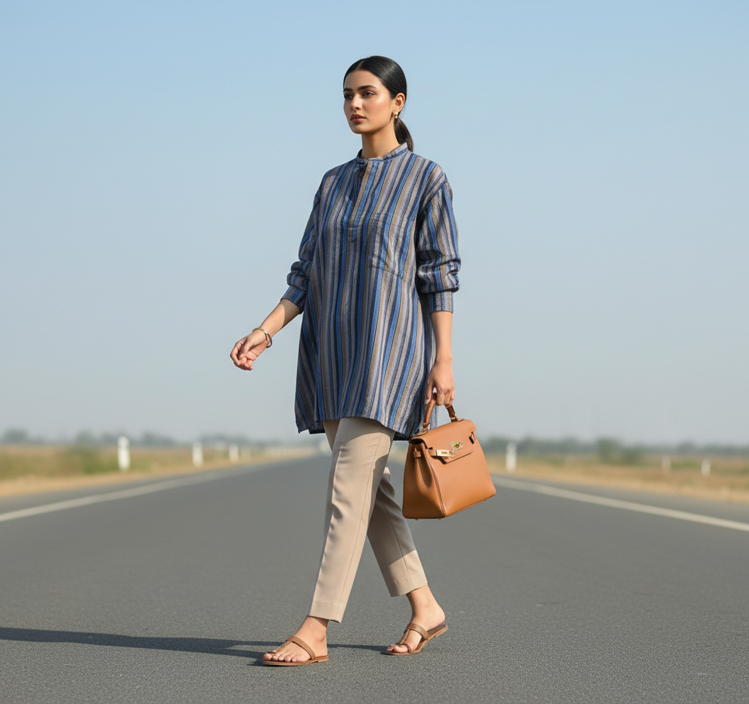 Baggy Fit Casual Shirt Bonnare Style