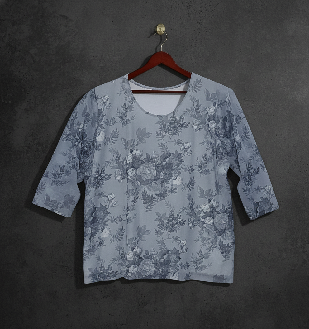 BLUE FLORAL Bonnare Women
