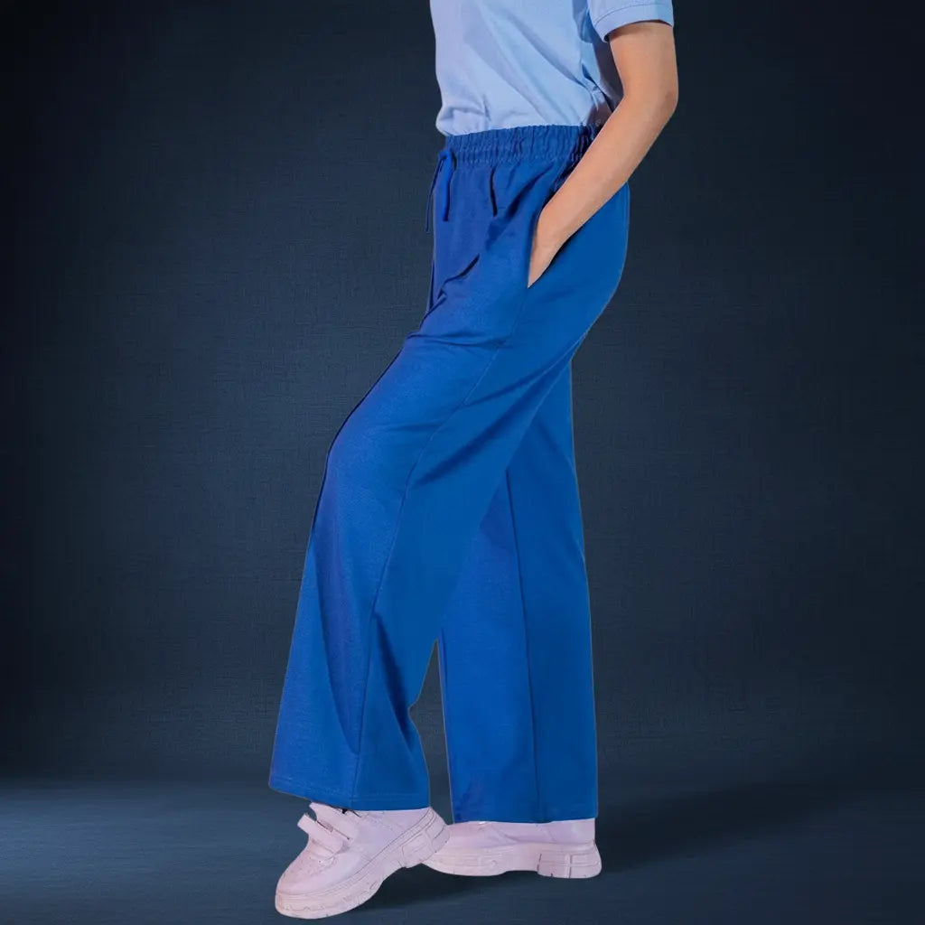 Bonnare Plain Cotton Trousers Bonnare Women